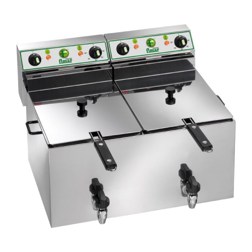 Фритюрница FIMAR FR88R электрическая с краном купить Фритюрница FIMAR FR88R электрическая с краном