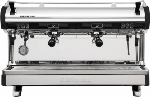 КОФЕМАШИНА - полуавтомат Nuova Simonelli Aurelia Wave Sem black 2gr + high gr + LED 167972 купить КОФЕМАШИНА - полуавтомат Nuova Simonelli Aurelia Wave Sem black 2gr + high gr + LED 167972