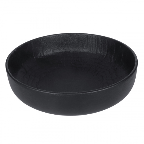Салатник 950 мл 20*5,5 cм Black Raw Wood купить Салатник 950 мл 20*5,5 cм Black Raw Wood