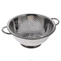 Дуршлаг 22см из нержавеющей стали 2 ручки