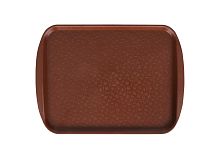 Поднос столовый 330х260 мм коричневый