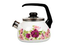 Эмалированный чайник 2 л Violeta бел 1RA12