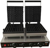 ВАФЕЛЬНИЦА ДЛЯ БЕЛЬГИЙСКИХ ВАФЕЛЬ AIRHOT WE-1BD ДВОЙНАЯ