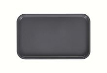 Поднос столовый 530х330 мм серый