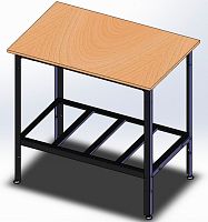 Стол кондитерский СКР 1500х800х870 э