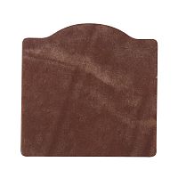 Подставка фигурная под бокал из натуральной кожи