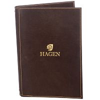 Папка для меню «Дживс» из натуральной кожи