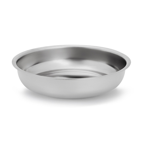 Тарелка глубокая 0,5 л нерж без ушек