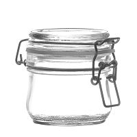 БАНКА с бугельным замком 250мл с крышкой