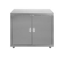 Стол-тумба универсальный  Luxstahl СТУР2-10/6 распашные двери