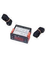 Цифровой контроллер температуры ETC-974, два датчика, оттайка