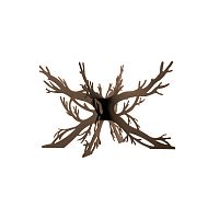 Подставка фуршетная Ветви 275х275х170 мм бронза Luxstahl