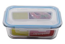 Контейнер стеклянный квадратный 1040мл ТМ Appetite