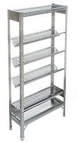 Стеллаж для сушки посуды ТЕХНО-ТТ СТР-625/903 (на 175 тарелок) нерж
