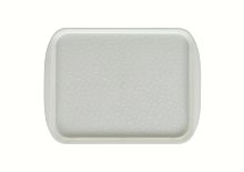 Поднос столовый 330х260 мм жемчужно-белый