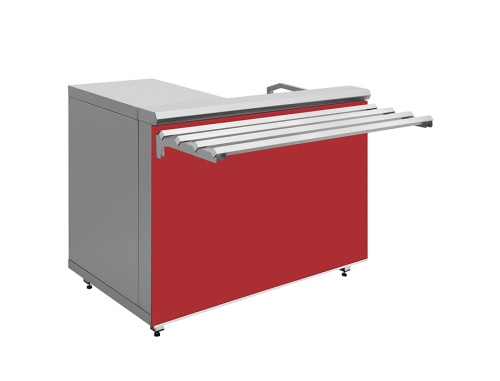 Прилавок кассовый универсальный Luxstahl КК-1200