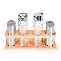 Набор для специй (4 предмета), металл [99002176]