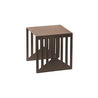 Подставка-куб Треугольник 150х150х150 мм бронза Luxstahl