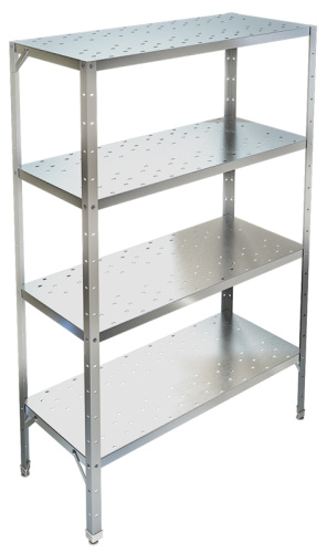 Стеллаж с перфорированными полками ТЕХНО-ТТ СТР-514/904 краш