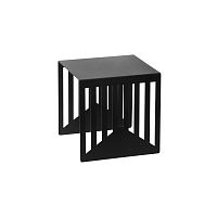 Подставка-куб Треугольник 150х150х150 мм черный Luxstahl