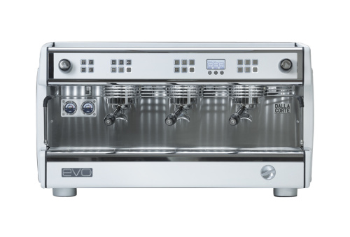 Кофемашина-автомат DALLA CORTE EVO2 (арктический белый) 3 группы