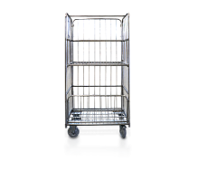 ТЕЛЕЖКА сетчатая с полками для белья ТСПР-800