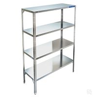 СТЕЛЛАЖ  СТР-124/1306  нержавейка,сплошной /93 300/