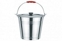 Ведро 15 из нержавеющей стали с крышкой ТМ Appetite