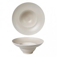 Тарелка глубокая 250 мл d 21 см для пасты Light Grey Noble