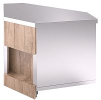 ПРИЛАВОК нейтральный угловой внутренний 90 градусов  RU20A90 1430х700х860 Capital