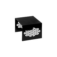 Подставка-куб для фуршета ажурная 170х150х120 мм черный Luxstahl