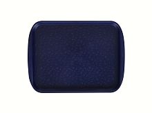 Поднос столовый 330х260 мм темно-синий