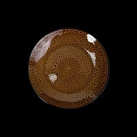 ТАРЕЛКА без бортов 7'' 178мм, коричневый ''Tvist Madeira''