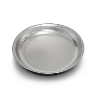 Тарелка мелкая 0,25 л нерж без ушек