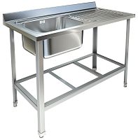 Ванна моечная с рабочей поверхностью ТЕХНО-ТТ ВМ-31/557 П краш