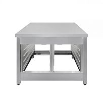 Подставка под пароконвектомат Luxstahl 850х700х650 мм