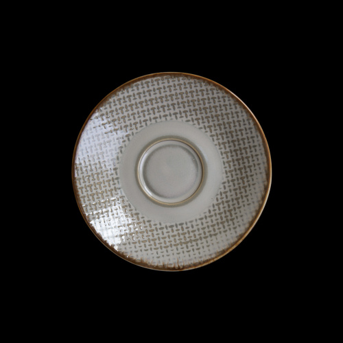 БЛЮДЦЕ 4,9" 125мм, бежевый "Corone Alveare"