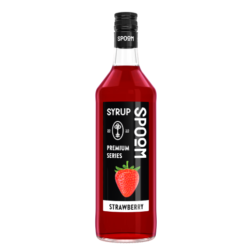 Сироп Spoom 1 л «Клубника»