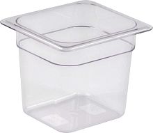 ГАСТРОЕМКОСТЬ поликарб.1/6х6'' (150мм) 176х164[JW-P166]