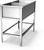 Ванна моечная двухсекционная ВМ 2/6 э