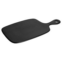 БЛЮДО для подачи 14,5" 270х185х13мм, с ручкой черный "Corone Bushido"