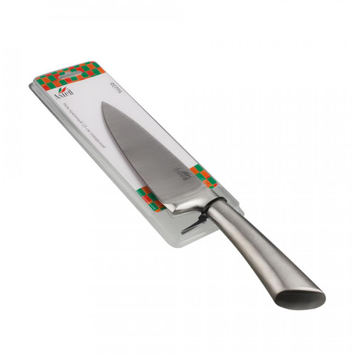 Нож кухонный 15,0см поварской с металлической ручкой