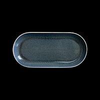 Блюдо овальное 11,5" 295х140 мм, голубой «Corone Oceano»