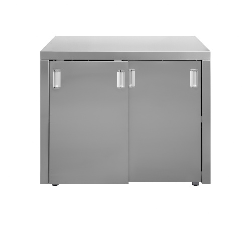 Стол-тумба универсальный Luxstahl СТУ2-15/8 двери-купе