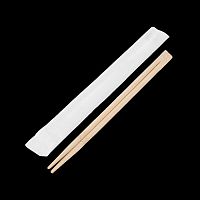 Китайские палочки бамбуковые в индивидуальной упаковке 240 мм 100 шт