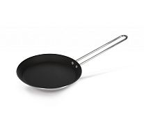 СКОВОРОДА блинная d=280/20 нерж. антиприг. покрытие с ручкой, ИНДУКЦИЯ, LUXSTAHL