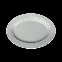 БЛЮДО овальное 10" 255х180мм, голубой "Corone Rosenthal"