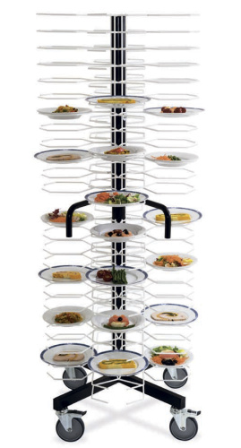 Тележка-шпилька MetalCarrelli на 96 тарелок (180 мм и 240 мм) [3010]