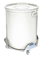 Тележка с баком под отходы ТП-218 пластик