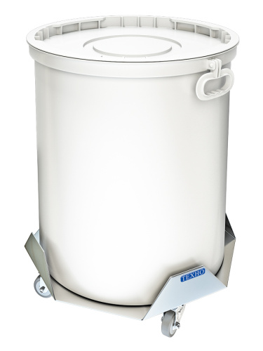 Тележка с баком под отходы ТП-218 пластик